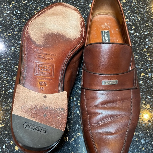 A. Testoni Italian made loafer size 10.5 - Picture 5 of 7